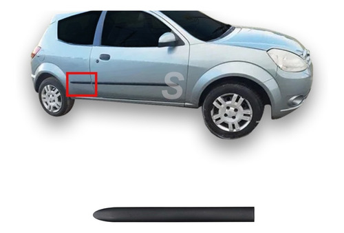 Bagueta Guardabarro Trasero Derecho Ford Ka 2008 Al 2011