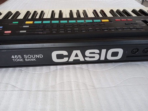 Teclado Musical Casio 61 Teclas Con 465 Sonidos Y Partituras