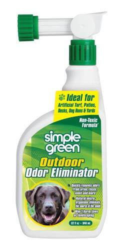 Eliminador Olores De Mascota Uso Exterior Simple Green 946ml