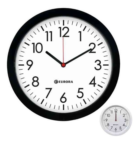 Relógio De Parede Cozinha Sala De Estar Quarto Grande 28cm 