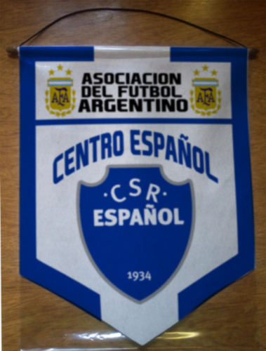 Mini Banderin Paño 13cm Futbol Argentino Primera C Y D 2023