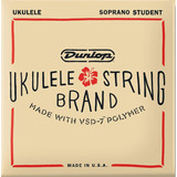 Cordas Para Ukulele Soprano Jim Dunlop Duq 201