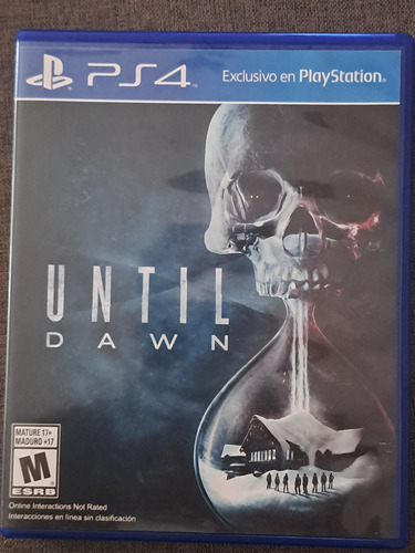 Juego Until Dawn Ps4 Impecable 