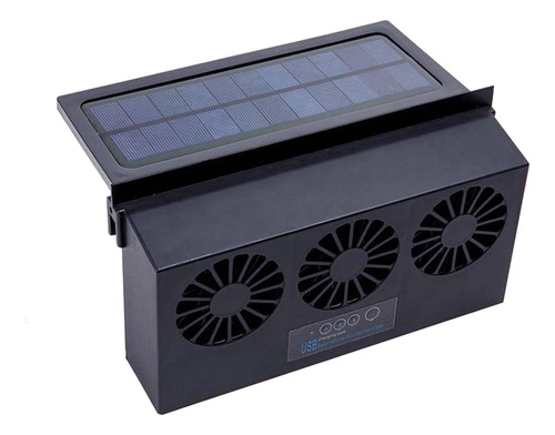 Ventilador De Escape Solar G Car, Radiador De Coche Inalámbr