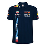 Polo Playera Niños Redbull Checo 11 Escuderia F1 Juvenil