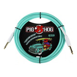 Cabo Pig Hog Seafoam Green Para Instrumento 3 Metros