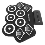 Set De Pedales Electrónicos Roll Up Drum Practice Pad Midi