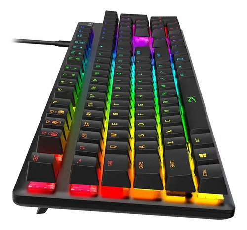 Teclado Gamer Rgb Led P Computador Semi Mecanico Qwerty Br