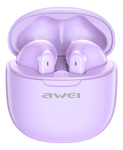 Audifonos Awei T68 Enc Tws In Ear Bluetooth Morado