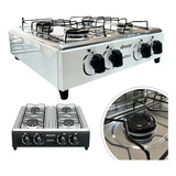 Fogão Cooktop Gás Braslar Asiático Jr 4 Bocas Preto