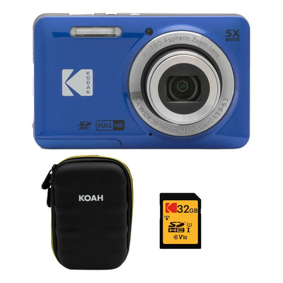 Cámara Digital Kodak Pixpro Friendly Zoom Fz55-bl 16mp Azul | Envío gratis