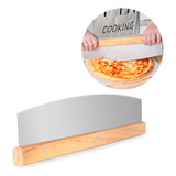 Raspador Espátula Cortador 35cm Massas Pizza Bolo Pães Torta