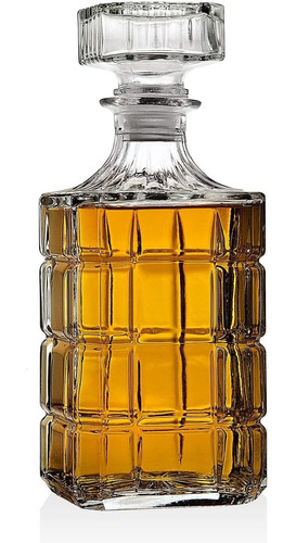 Decantador Lefonte Para Whisky O Bourbon, 750 Ml, Cristal