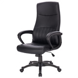 Cadeira Giratoria Escritorio Presidente Ergonomica C400 Cor Preto Material Do Estofamento Espuma Laminada