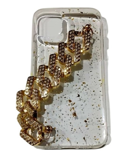 Funda Protector Para iPhone Transparente Correa  