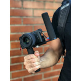 Mz Alpha Grip Estabilizador Suporte Camera Dslr Canon Sony