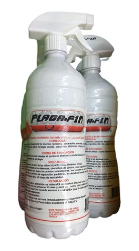 Insecticida Para Chinches Plaga Fin  2 Pzas. Flete Gratis