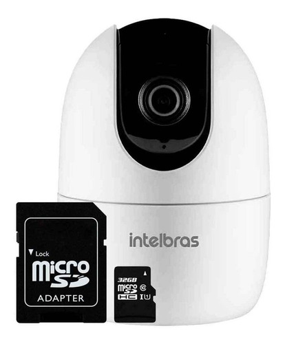 Câmera Segurança Smart Intelbras Im4 Wifi Full Hd 10m 32gb