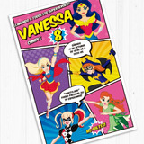 Kit Imprimible Super Hero Girls Maravilla Batichica Supergir