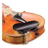Mentonera De Ebano Sas Para Violin O Viola 3 / 4-4 / 4 Con