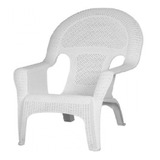 Cadeira Espreguiçadeira Italiana Branca - Plasnew