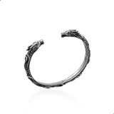 Pulseira Bracelete Dragao Prata 925 Maciça India - 41901369