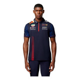 Playera Polo Castore Oracle Red Bull Racing Tm2645 Hombre