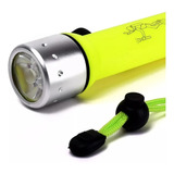 Linterna Lampara Acuatica Buceo Mano Sumergible Potente Led