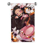 Toalla 50x70cm Demon Slayer Kawaii, Anime, Personalizable