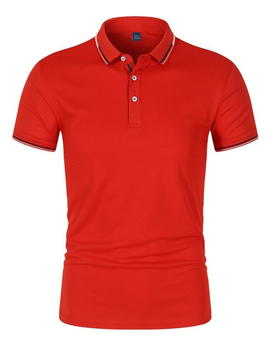 Playera Polo Hombre Manga Corta Moda Casual Camisa