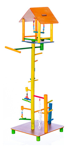 Brinquedo Play Gigante Playground Trapézio Casinha Colorido