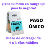 Tené Tu Carta En Código Qr - Restaurante