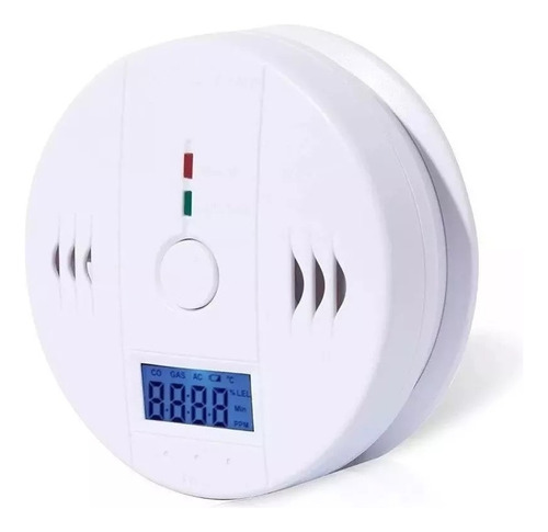 Alarma Detector De Monóxido De Carbono Autónomo Digital