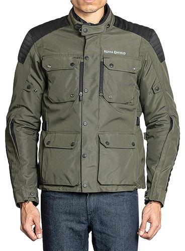 Campera Khardungla V2 Olive M Royal Enfield Rrgjkm000068