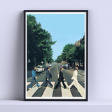Cuadros Abbey Road Beatles Decorativo 30x40cm Listo P Colgar