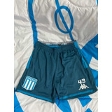 Short De Entrenamiento Racing 2020 Fútbol Femenino Utileria