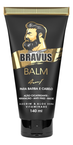 Balm Bravus Premium Beard 140ml Estimula 