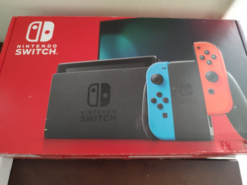 Console Nintendo Switch V2 - Azul Neon E Vermelho Neon