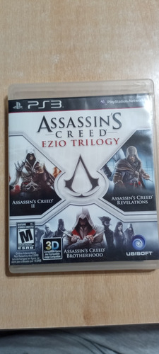 Juego Playstation 3 Assassins Creed, Ezio Trilogy