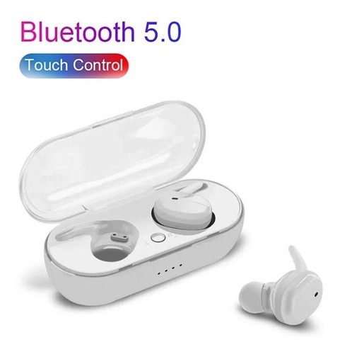 Fone De Ouvido Y30 Tws Wireless/bluetooth5.0 Cor Branco