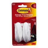 Cd/2 X 6: 3 M Tiras Command Diseñador Medium Ganchos  170