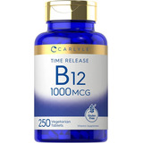 Vitamina B12 1000 Mcg (250 Tabletas) Carlyle Hecho En Usa