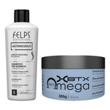 Felps Sh Anti Resíduo 250ml + Ômega Zero Xbtx Organic 300g