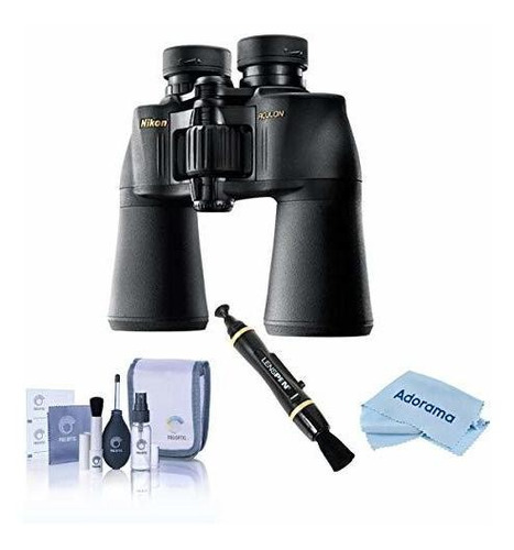 Nikon 12x50 Aculon A211 Porro Prism Binocular, Negro, Paquet