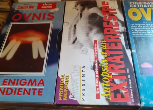 Vhs Ovnis El Enigma Pendientente Conozca Mas.y Extraterrestr