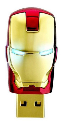 Pendrive Homem De Ferro Iron Man Geek Pen Drive ----- (64gb)