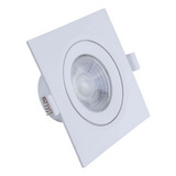 Spot Embutir Led Pp 12w Luminária Teto Gesso Drywall Bivolt