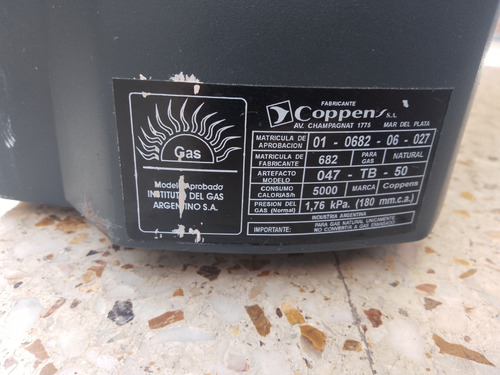  Calefactor Tiro Balanceado De 5000kl