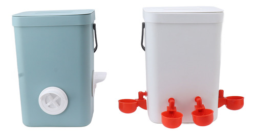 Dispensador De Agua Para Alimentar Pollos, Automático, Cría