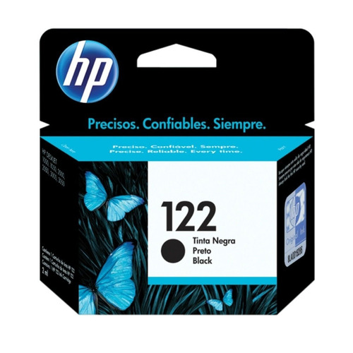 Cartucho Hp 122 De Tinta Negra Original